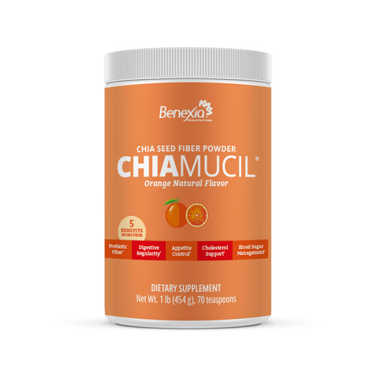 ChiaMucil Orange Flavored, 454 g container