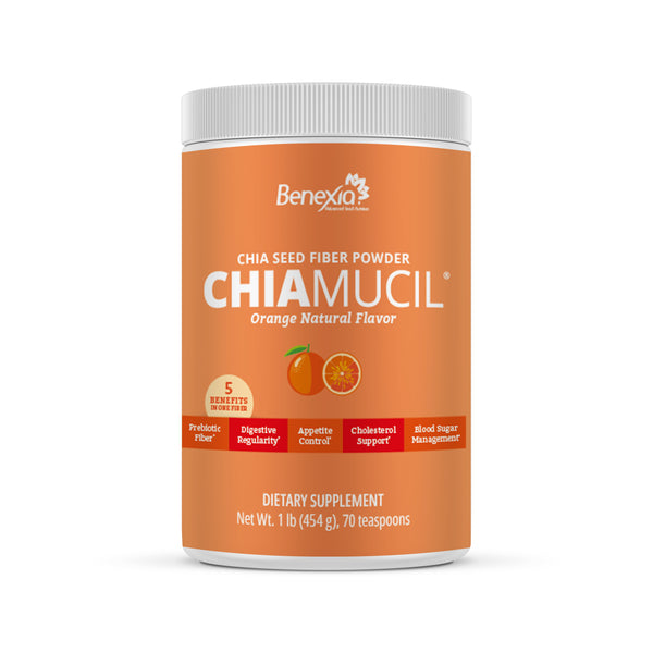 ChiaMucil Orange Flavored, 454 g container
